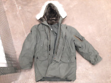 Military Parka Extreme Cold Weather Type N-3B Size Large CLEAN - Avirex picture