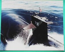 USS HONOLULU SSN-718 color photo size 8 x 10 in. (SUB-GGG) picture