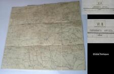1878 IMPERIAL RUSSIA MILITARY MAP OF BALKANS - XTR.RARE picture