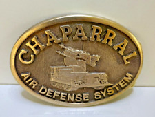 Chaparral Air Defense System belt buckle picture