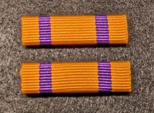 CORRECT SIZE Texas State Guard Exemplary Service Ribbons -Made in USA- Set of 2 picture