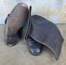 German leather boots for Red army size 43 1948 year original picture