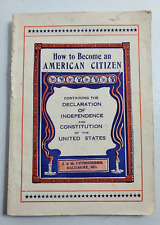 How To Become an American Citizen Booklet picture