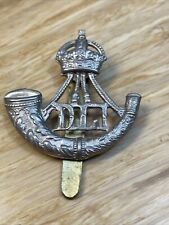 Vintage Durham Light Infantry Regiment Hat Cap Badge Military Militaria KG JD picture