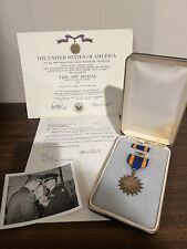 Rare Captain Vietnam War Air Medal w Numerals Original Gov Documents &Photo WWII picture