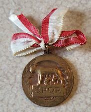 WWII Souvenir Medal for Allies' Entrance into Rome June 4th 1944 w/ Ribbon picture