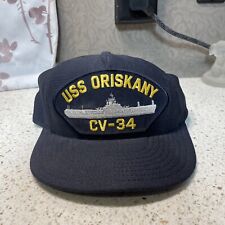 USS ORISKANY CV-34 ball cap. Made in the USA picture