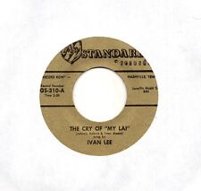 Ivan Lee 45 The Cry of My Lai - 1971 Vietnam Protest Folk Rock - HEAR picture