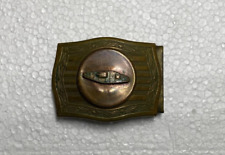 WW2 US Army Enlisted Armor Belt Buckle picture