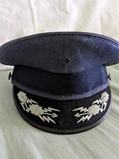 Vtg USAF Military Officer's Colonel Morry  Luxenberg Cap Clouds Lighting Bolts picture