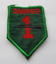 SNIPER THE BIG RED ONE VIETNAM WAR PATCH picture