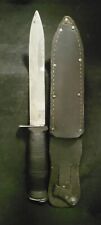 Veitnam era 1960s Fixed Blade Knife  W/  Scabbard WW2 @11 picture