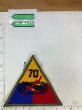 VINTAGE WWII US ARMY 70th ARMOR PATCH picture