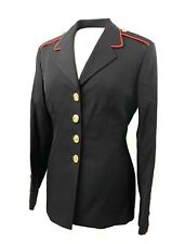 NOS OLD STYLE WOMEN'S 8R USMC US MILITARY DRESS BLUE TUNIC UNIFORM COAT JACKET picture