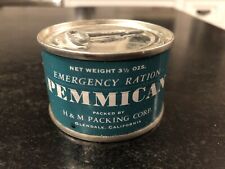 Post WWII Emergency Ration Pemmican Can Army Military Sealed Unopened picture