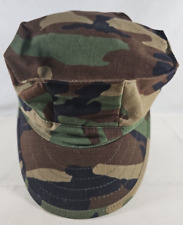 Military Cap Utility Woodland Camouflage Type II 1990s BDU Army Medium picture