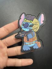 Tactical Stitch. Disney Inspired Morale Patch Hook And Loop  pvc picture