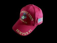 U.S Military Marine Corps Veteran Semper FI USMC Licensed Baseball Hat Cap  picture
