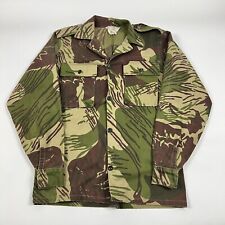 Vintage South Africa Camouflage Military Jacket Button Up Long Sleeve picture
