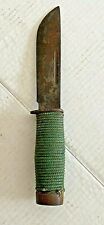 CATTARAUGUS 225Q WWII FIGHTING FIXED BLADE KNIFE With Altered Handle picture