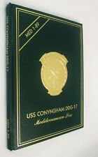 USS Conyngham DDG-17 1989 Mediterranean Sea Cruise Book Deployment History Photo picture
