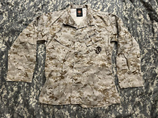 DESERT USMC MARPAT MCCUU BLOUSE marines shirt jacket coat MEDIUM REGULAR med reg picture