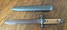 Italian Fixed Blade & Scabbard, Unmarked, Model 1938,  picture