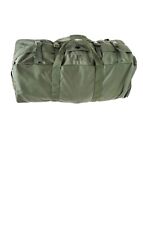 IMPROVED MILITARY SEA BAG US ARMY DUFFEL SACK DEPLOYMENT PACK GREEN SIDE ZIPPER picture