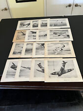 1940s Fuller Paints  Aircraft Lithographs--(16)---  Series A complete & 4 from B picture