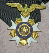 WWI WW1 1919 American Legion FOUNDER Neck Order Badge NAMED Super Rare Paris #28 picture