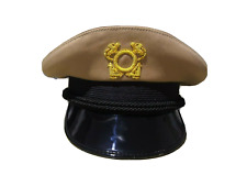 USA Replica Captain's Hat Skipper's Hat Yachting Hat khaki version Brand New picture