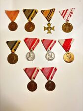 Group of 10 A.-H. Empire medals picture