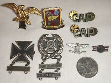 Vintage US Military Pin Lot **As-Is Missing Backs Read** picture
