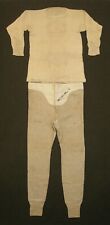 WW2 U.S. Marine Corps Wool Underwear Set Medium Size Original WWII USMC Named picture