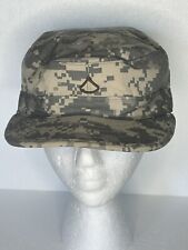 US Military Issue Army ACU Digital Camouflage Patrol Hat Cap Size 7 3/8 picture