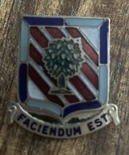 *WWII US ARMY 10 YAS ENGINEER DUI Di CREST  SCREW BACK PIN picture