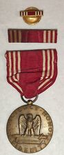 WW2 Army Good Conduct Medal Lapel Pin Estate Find Military Award WWII picture
