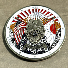 RARE & LIMITED US NAVY NAF ATSUGI JAPAN Navy Police Challenge Coin 1 of 50 picture
