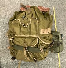 MILITARY LARGE RUCKING SACK BACKPACK WITH FRAME BELT STRAPS FIELD PACK (#3) picture