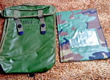 US Military Rubberized Document Pamphlet Carry Bag & Equipment Record Folder picture