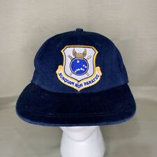US Air Force 440th Airlift Wing Hat Cap Nunquam Non Paratus Blue Adjustable picture