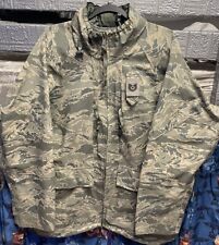 USAF Gore-Tex All Purpose Environmental Camouflage Parka L Regular Mens Jacket picture