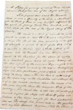 .RARE 1787 POST AMERICAN WAR of INDEPENDENCE HAND WRITTEN LETTER TO BRITISH NAVY picture