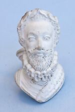 Rare 18th or 19th C Gambier Clay Pipe Paris France King Henri IV Bourbon  picture
