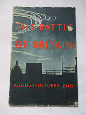 HMSO Battle of Britain August to October 1940 picture