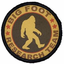 Big Foot Research Team Morale Patch Tactical Military Army Flag USA Hook Golf picture