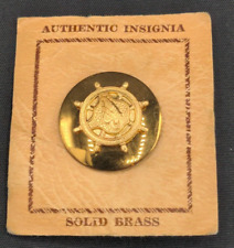 Korean War era US Army Transportation enlisted collar brass on the original card picture