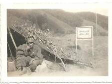 vintage original photo WWII US Military Division Message Center soldier picture