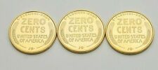 2020 RARE = Unique 3x Joe Biden ZERO CENTS coin/ Trump Thumping Biden Coin picture