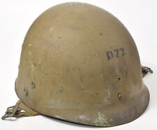 WWII US Army 11th Airborne Westinghouse Paratrooper M1-C Helmet Liner Named picture